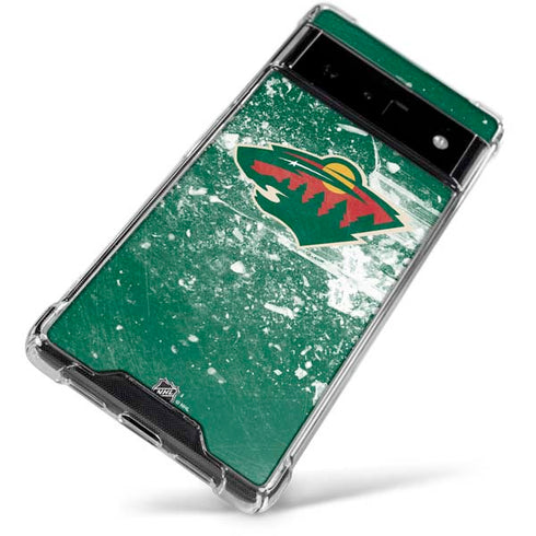 NHL Minnesota Wild Frozen Google Pixel 6 Clear Case